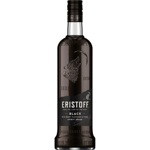 VODKA ERISTOFF BLACK 0,70 L.